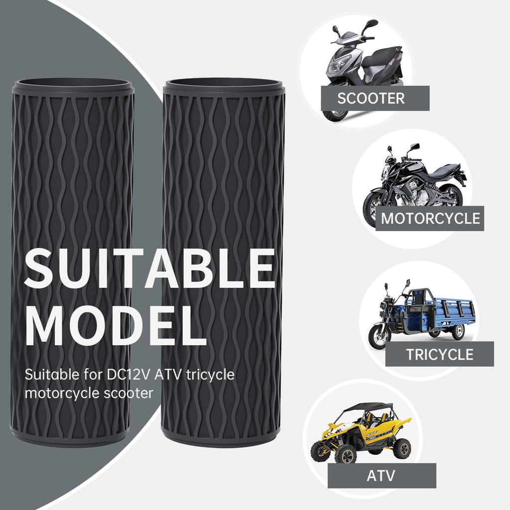 Heißwassergriff für Motorräder, Wärmer für Roller, Wasserdichter und verstellbarer Griff, Elektrischer Heizgriff