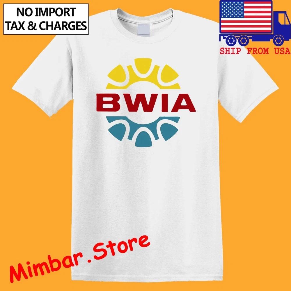 

BWIA West Indies Airways Men s White Size S-5XL 2XL
