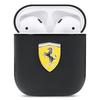 Ferrari Fesa2Lebk Airpods 1/2 Coverczarny/Black On Track Leather