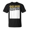 Golden Birthday Boy Sign My Boys Golden Birthday Party T-Shirt