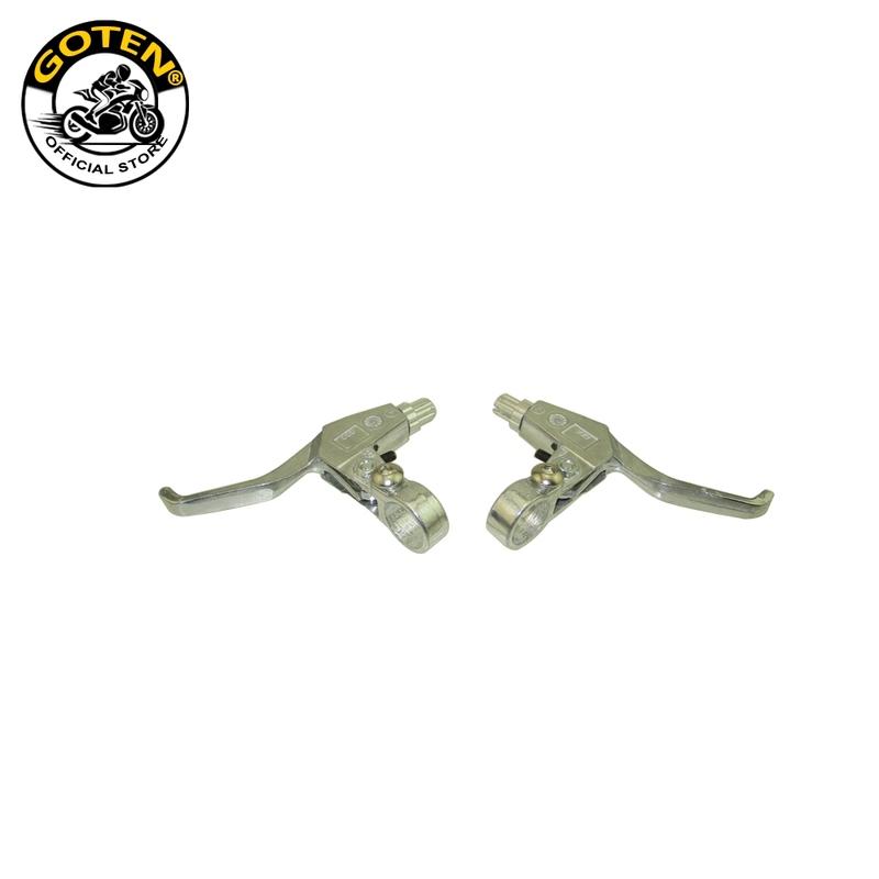 Goten Right Left Brake Levers Set For 43cc 47cc 49cc Gas Scooter Mini Chopper Pocket Dirt Bike