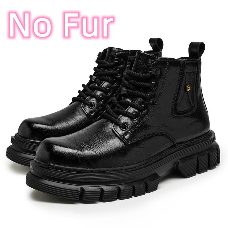 

Модные высокие кроссовки на шнуровке, зимние мужские ботинки «Челси», новые замшевые базовые ботинки в британском стиле, кожаные ботинки для мужчин, стильная обувь ручной работы 38