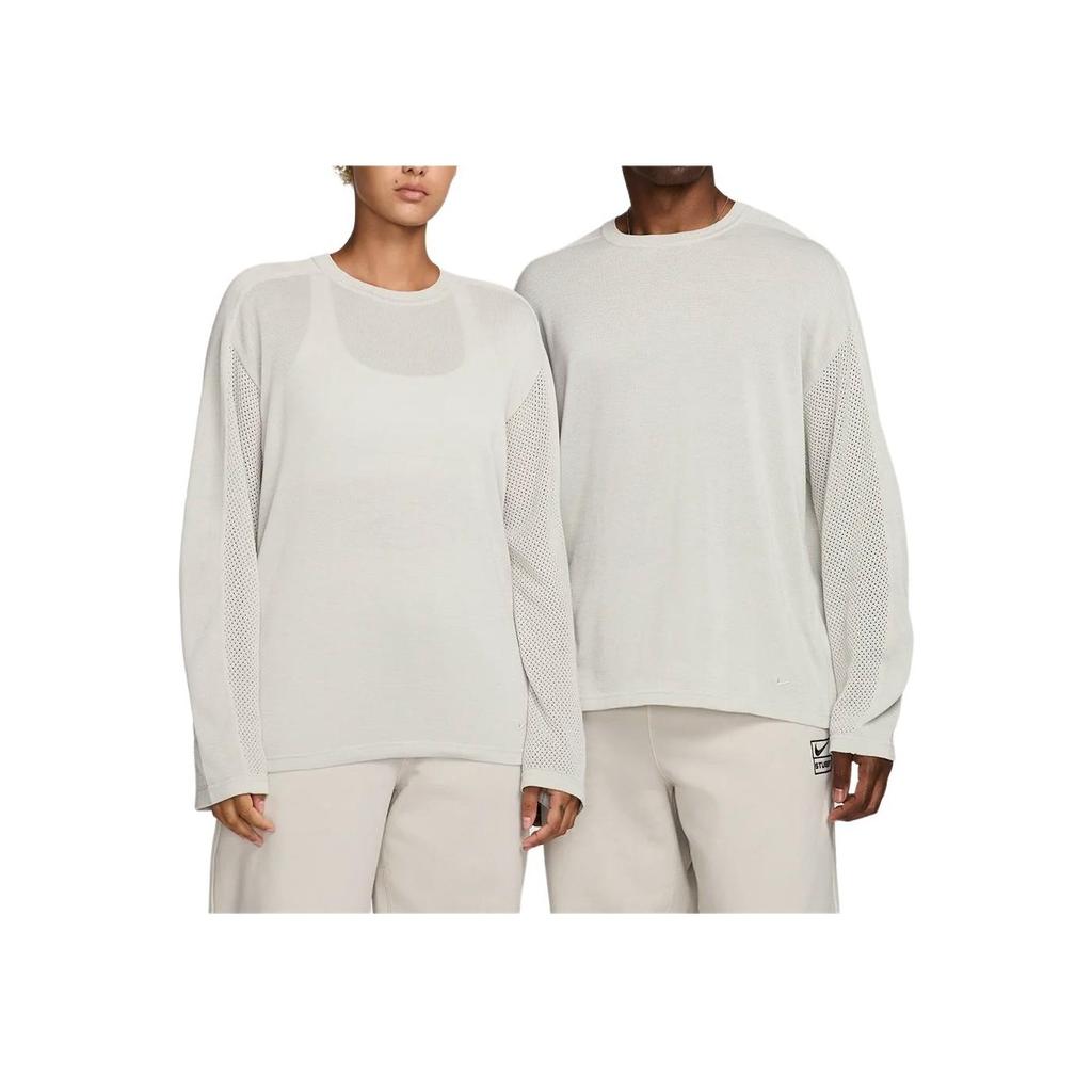 Stussy x Nike L/S Jersey (Asia Sizing) Light Bone Unisex Streetwear HF3899-072