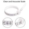 Ring Sizer Measuring Tool Reusable Finger Size Gauge Measure Set Jewelry Sizing Tools