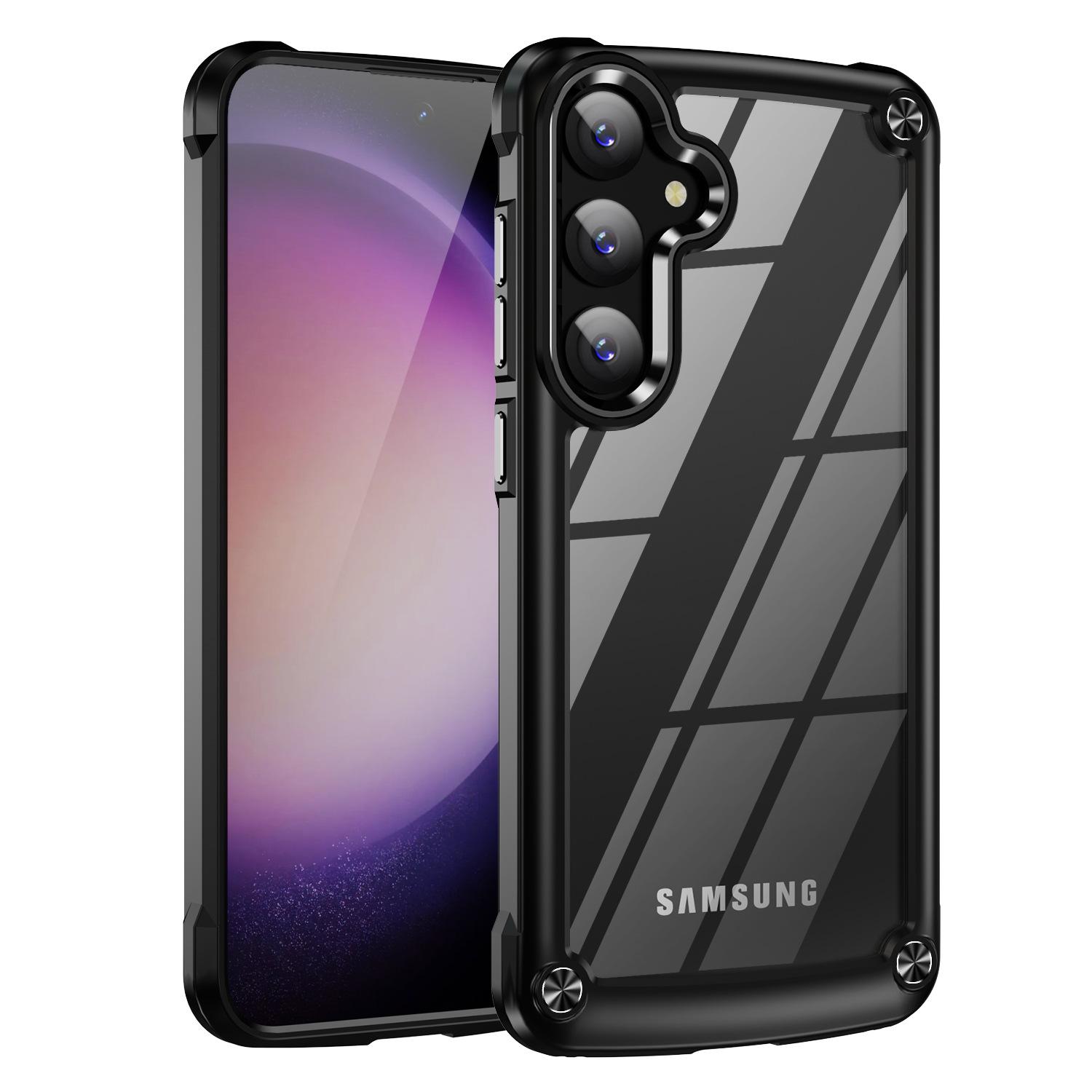 

For Samsung A54 A52 A34 A32 A24 A15 A05 A14 Cases Shockproof Protection Hard Cover for Samsung Galaxy S23 S21 S22 S24 Ultra Plus For S24 Plus