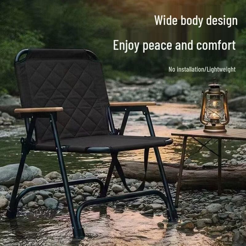 Padded Folding Outdoor Kermit Camping Chair