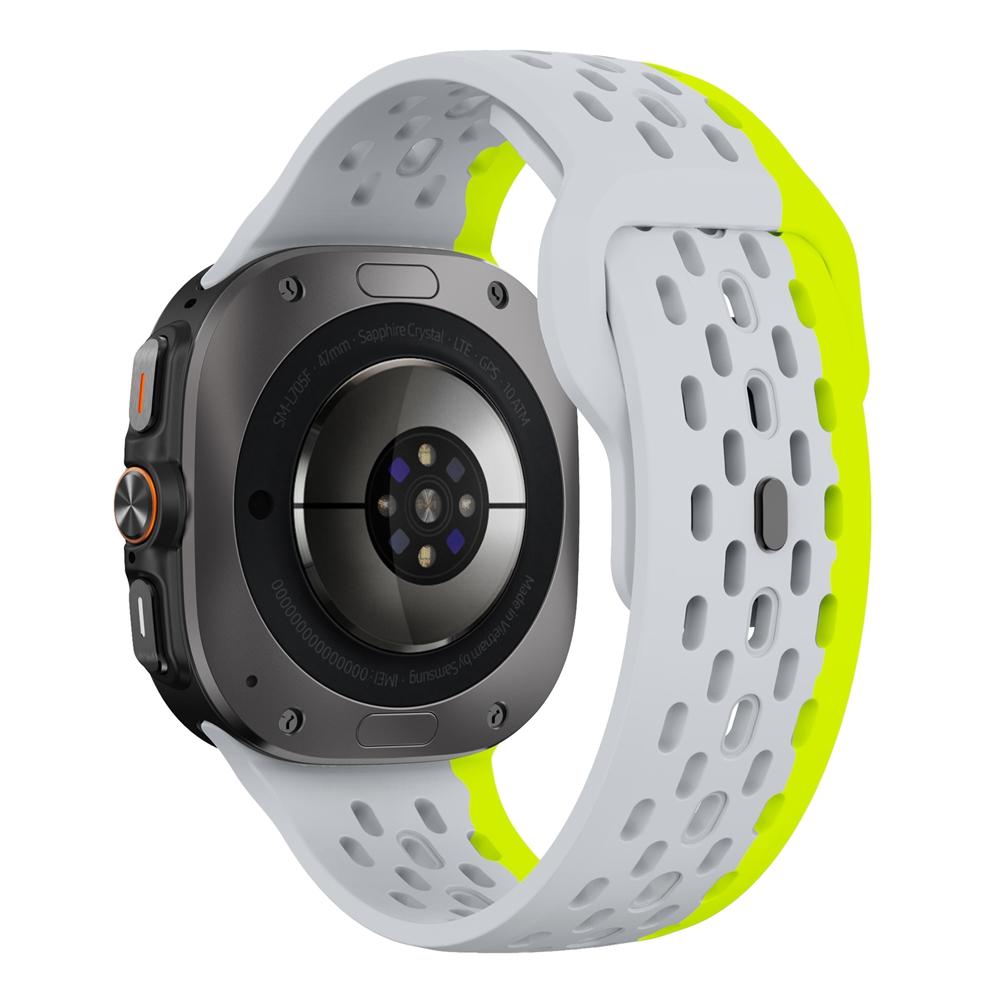 Metal Buckle Silicone Strap For Samsung Galaxy Watch Ultra 2025 47mm Replacement Watch Band For Galaxy Watch Ultra 47mm