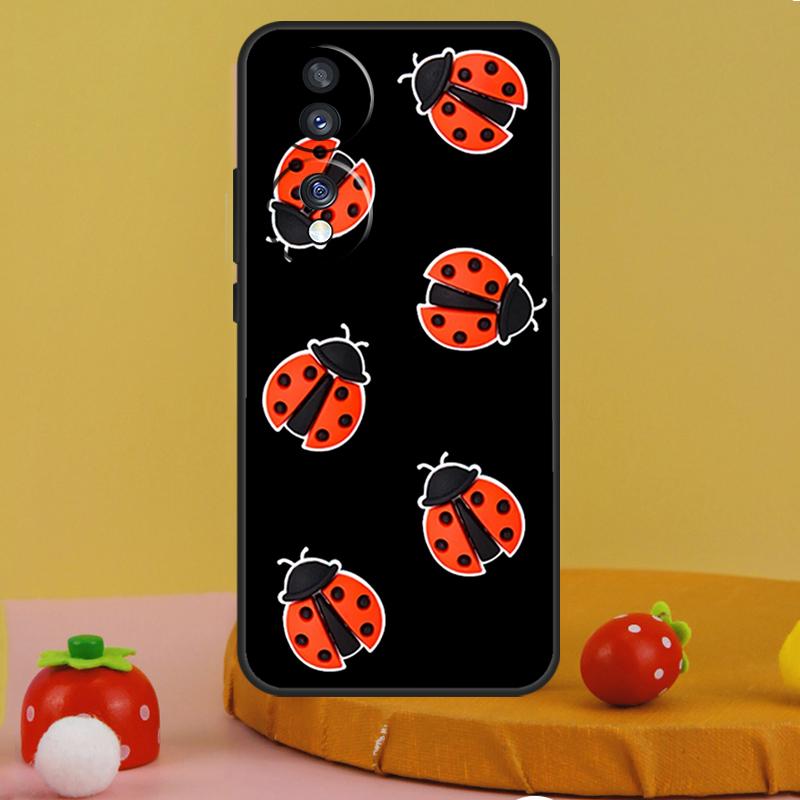 

Lady Bugs Case For Honor 200 Pro X9c X9a X8a X7a X6a X7 X8 X9 X8b X9b 50 70 90 Magic 6 5 Lite Cover Honor Magic6 Lite