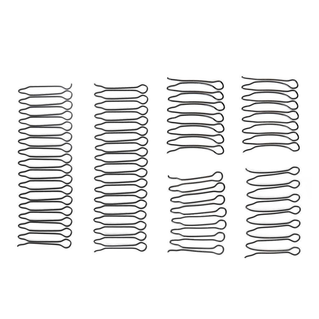 3er Set Twist Haarspange Kamm Modisch Wasserdicht Elastisch Anti-Proof Metalldraht Haarkamm