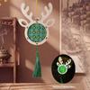 Battery Powered DIY Bamboo Lantern Woven Cartoon Animal Lamp Woven Rabbit Light  Kids Toy