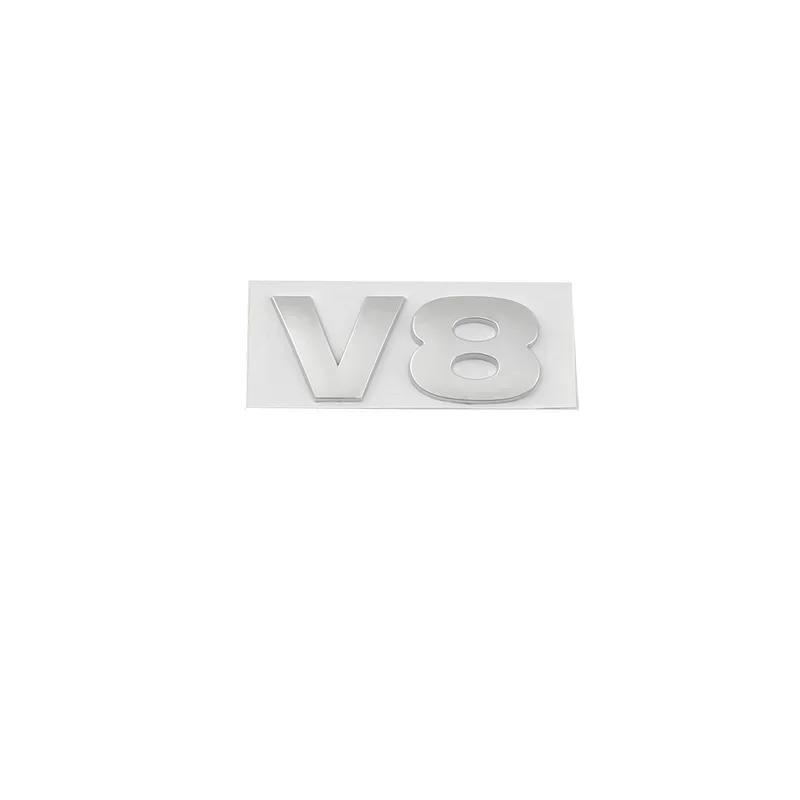 3D ABS HSE V8 Letters Rear Trunk Fender Badge Emblem Decals Sticker For Land Range Rover Sport Vogue Discovery 4 Car Accessories