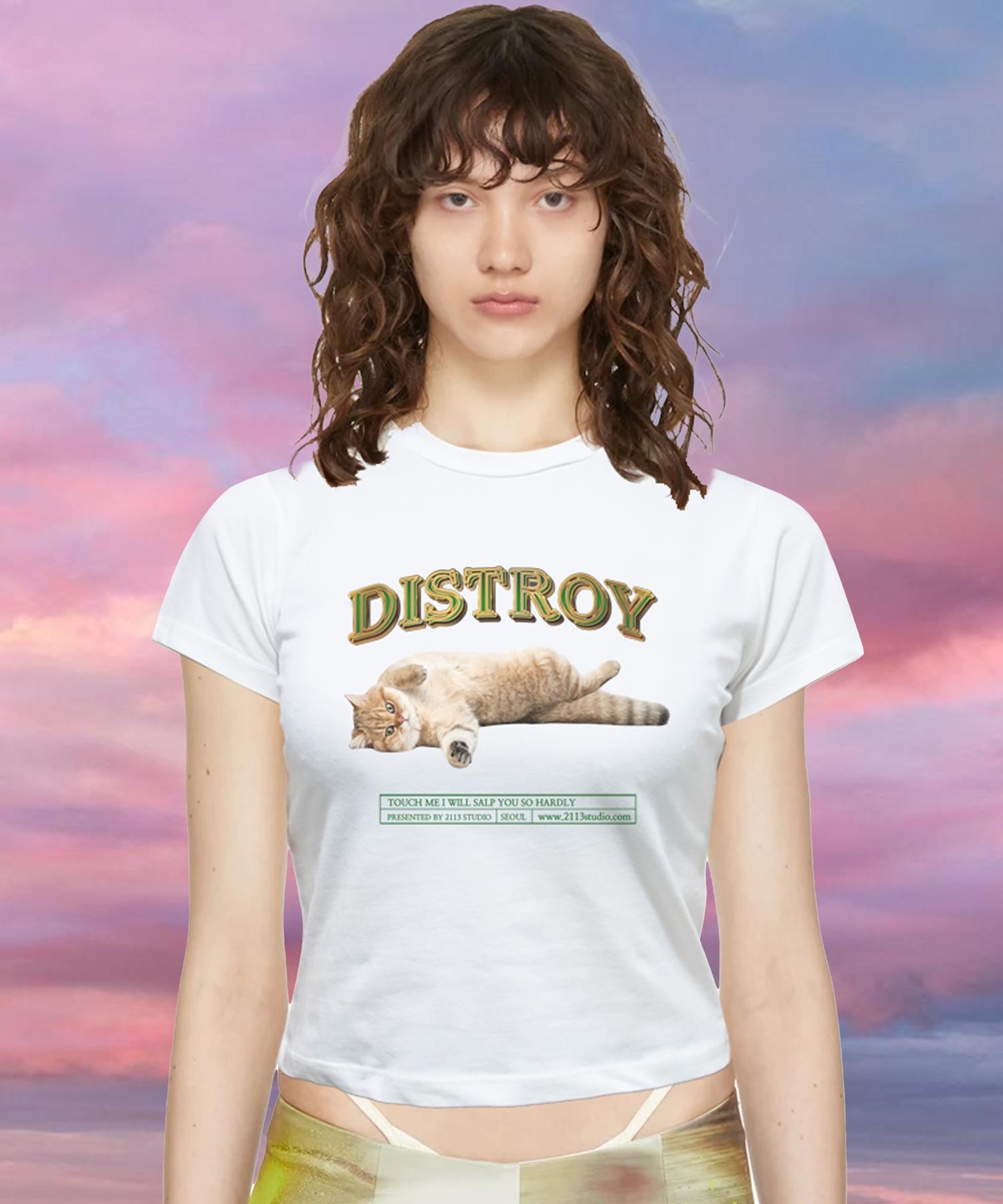 2113 Studio Ep2 Aero Crop T-Shirt 12 White/Crop Fit