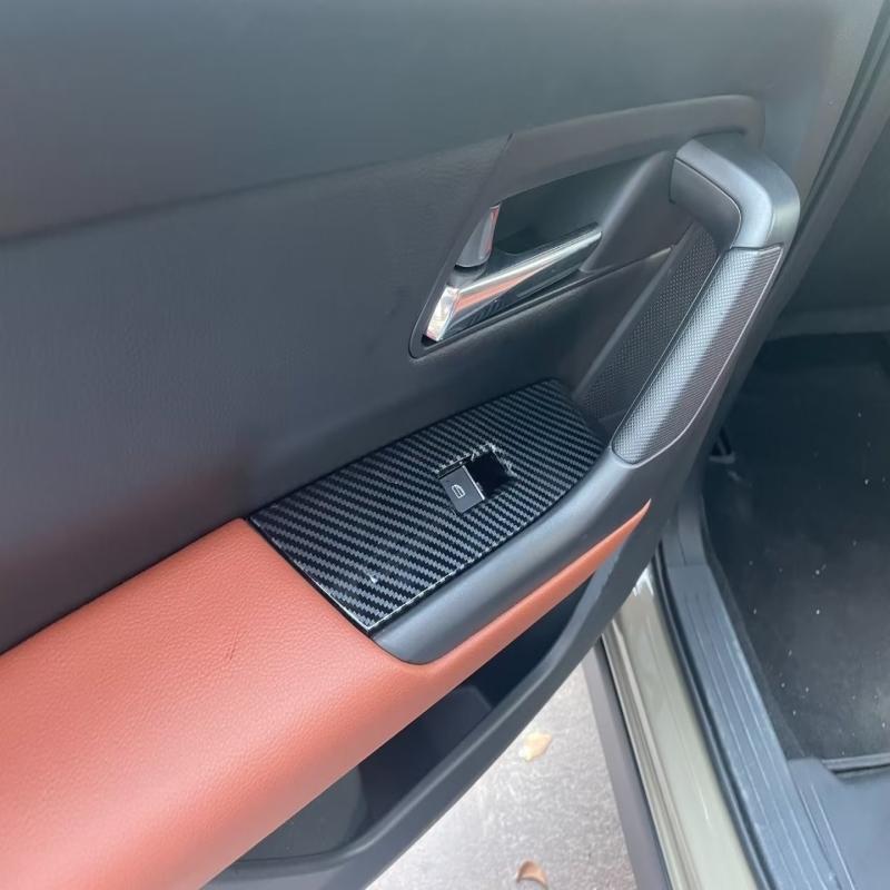 For Mazda CX-50 CX 50  2024 ABS Inner Car Door Armrest Window Lift Button Switch Cover Glass Control Panle Cover Accessories