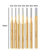 7PCS 2-10mm Roll Pin PunchTool Remover Heavy Duty Chisel Cone Punch Watch Repair