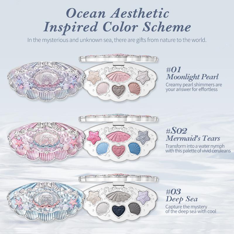 Flower Knows Shell's Jewel Collection 6-Color Makeup Palette
