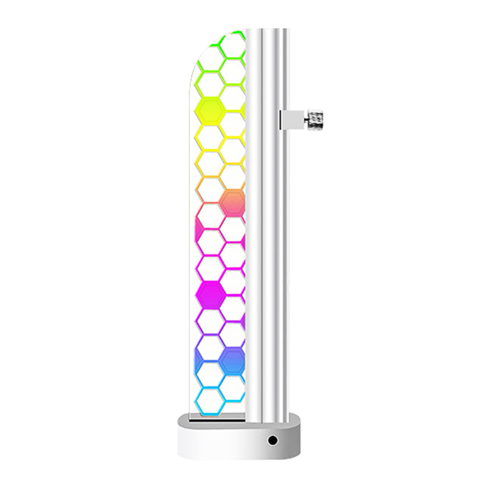 

5V3 Pin ARGB GPU Stand ARGB Addressable RGB GPU Acrylic Magnetic Stand Sliding Type Height Adjustable Graphics Card Video Card Stand PANO-MOUNTS білий