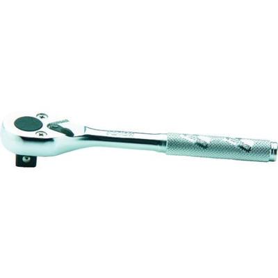 Square Drive Compact Ratchet Handle Overall Length Ko-ken 3/8" (9.5mm) (Knurled Grip), 125mm, 2749N-3/8