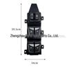The 935702W000/935702W020 Power Window Master Switch Fits Hyundai Santa Fe.