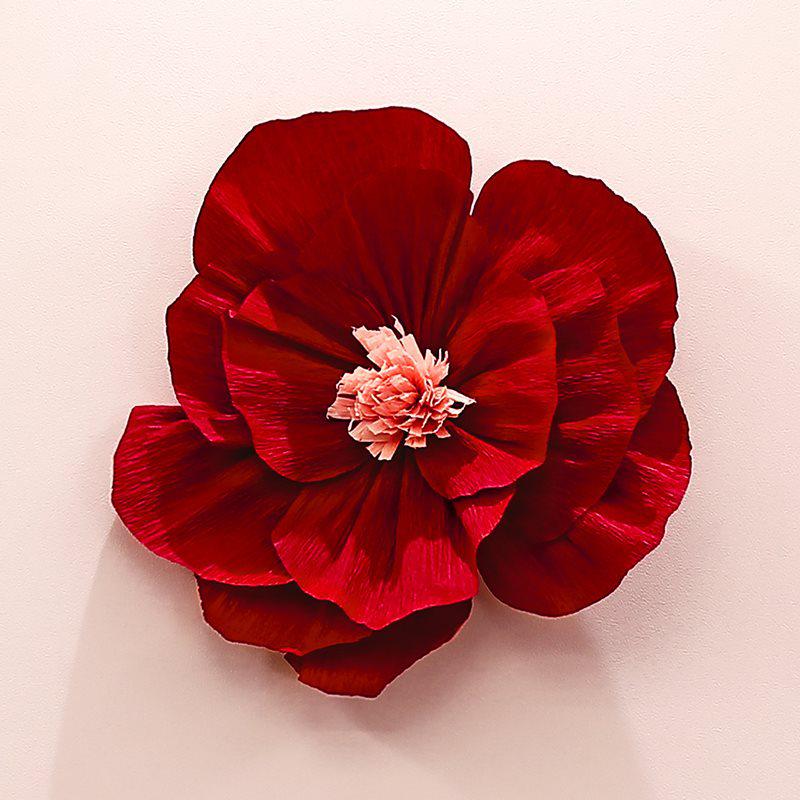 Wedding Crepe Paper Flower Decoration: Bedside, Bedroom, Wall Decor for Engagements & Weddings