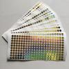 200pcs 6mm Gold Color Hologram Sticker GENUINE AUTHENTIC ORIGINAL Security Seal Honeycomb Left If Removed or Tampered With