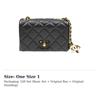 Chanel Lambskin Crossbody Bag, Shoulder Bag Small Women's Black AS4973-B17322-94305