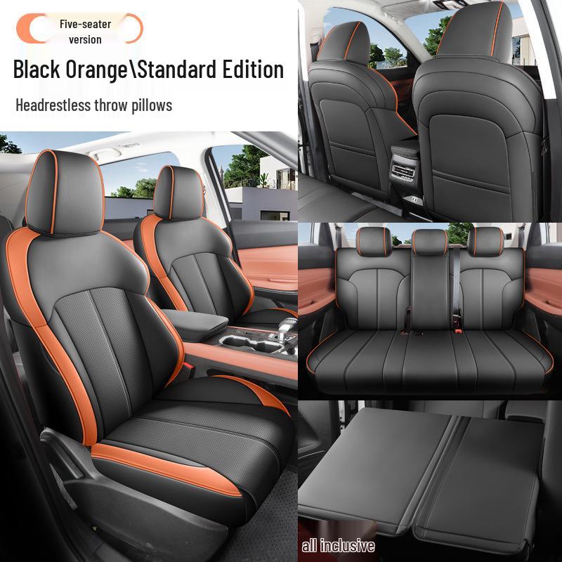 2025 CS75PRO Custom Car Seat Covers: Perforated Leather, Wear-Resistant, Full Coverage.