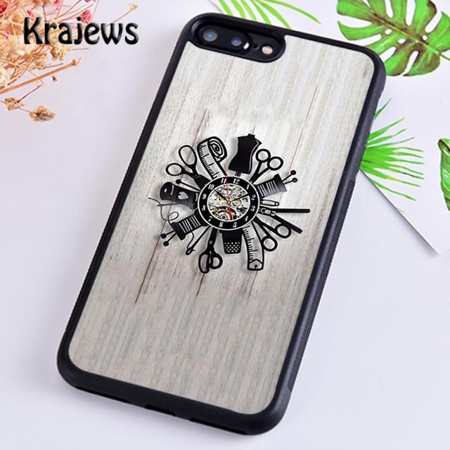 Krajews Hair Stylist Tools Phone Case Cover For iPhone 17 Air 16 15 14 plus 11 12 13 pro max coque Shell Fundas