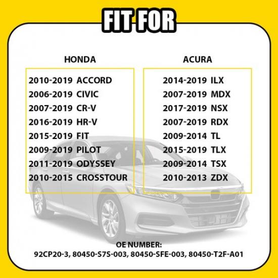 New A/C Pressure Switch For Honda 80450-SFE-003 Acura 80450-T2F-A01 92CP20-3 EV