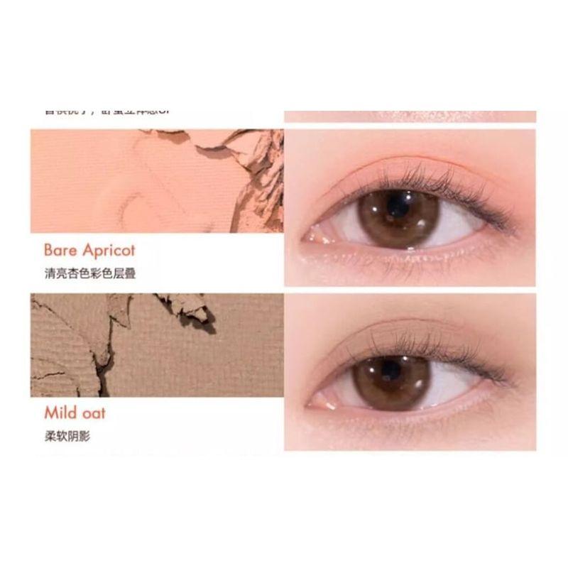 Gege Bear - 6 Shade Eyeshadow Palette - #01 Apricot Mood