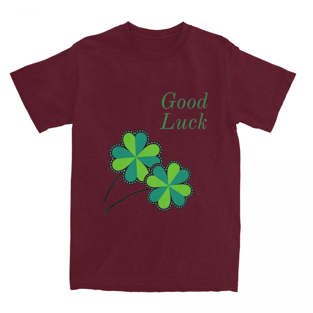 Saint Patrick s Day T-Shirt Summer good luck Y2K Casual T Shirts Pure Cotton Trendy Cool Tee Shirt For Men s Short Sleeve 4XL