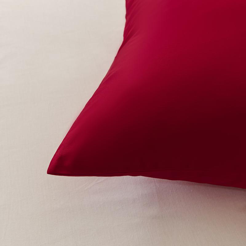 Față de pernă din bumbac Husă de pernă plic de înaltă calitate Husă de pernă de culoare solidă Lenjerie de pat Husă de pernă de somn 50x50 70x70