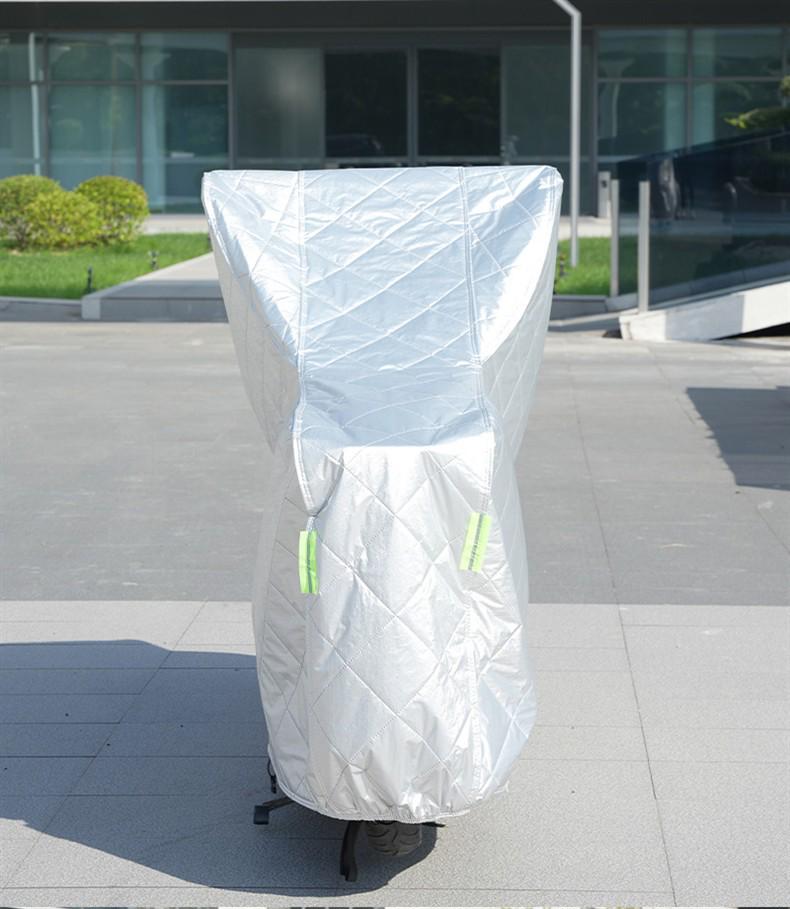 No. 9 E-Series Electric Scooter Winter Cover: Thick, Warm, Weather-Protected for Snow, Rain & Sun