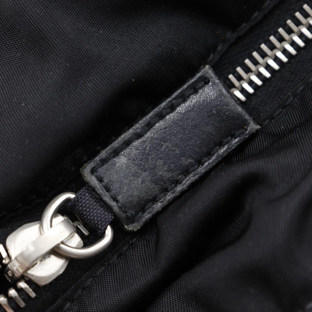 Prada Tote Bag Black Nylon Women Used