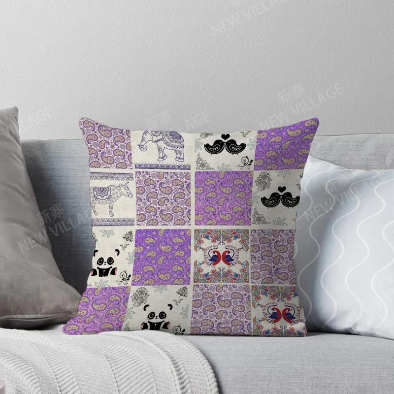 Decorazioni per la Casa Autunnali Copricuscino Decorativo per Soggiorno Autunnale Copricuscino Boho per Divano Marocco X