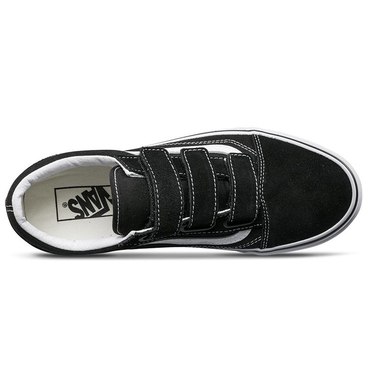 Vans Old Skool Velcro Suede Unisex Sneakers Black True-White VN0A3D29OIU