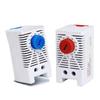 SHGO-Mechanical Thermostat 0-60℃ 250VAC 10A Bimetallic NC/NO DIN Rail Cabinet Temperature Controller