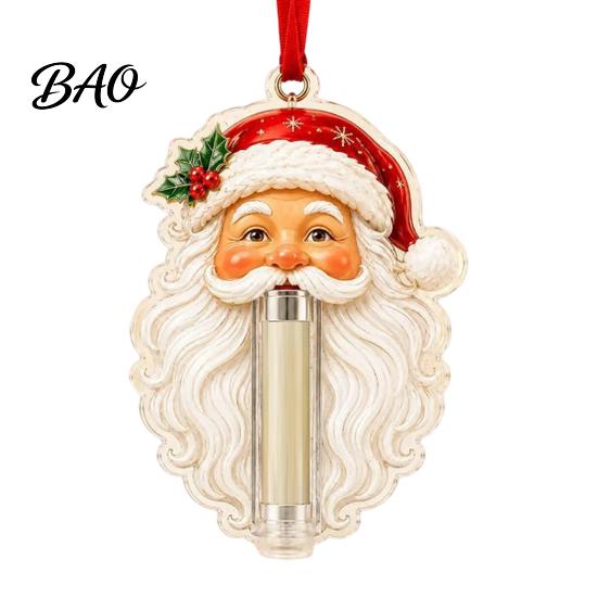 Clear Money Holder Capsule Christmas Cash Gift Ornament, Acrylic Holder, Funny Xmas Tree/Bow/Santa/Bell Shaped Hanging Decoration for Tree,
