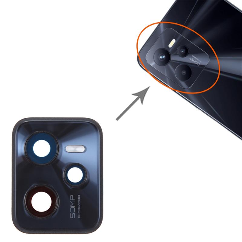 For Realme C35 4G OEM Back Camera Lens Holder Cover with Glass Part (without Logo)