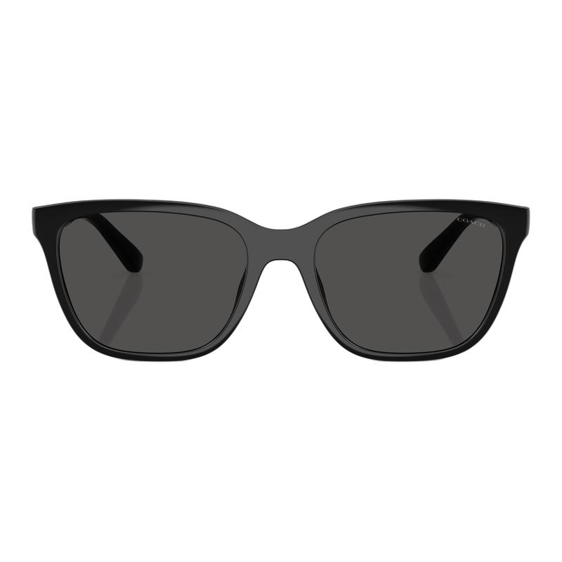 COACH [Available prescriptions] Original Logo Irregular sunglasses Unisex couple style Black