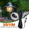 2 Pin Plug Solar Cable Extension 3M/5M/10M Waterproof Male and Female Extension Line Street Light Extension Cord