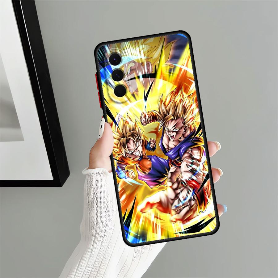 

Dragon Ball Yellow Goku Back Phone Cover Case for Samsung Galaxy A53 A52 A56 A24 A25 A26 A73 A21s A22 A35 A36 A54 A34 Galaxy A34 5G