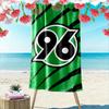 Bold green energy burst Print beach towel, quick drying, suitable for travel, outdoor sports, jogging, the beach and swimming, gift