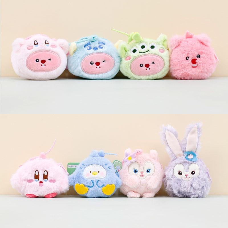 Adorable Plush Penguin Keychain Cute Plushie Bag Charm Soft Stuffed Animal Bunny