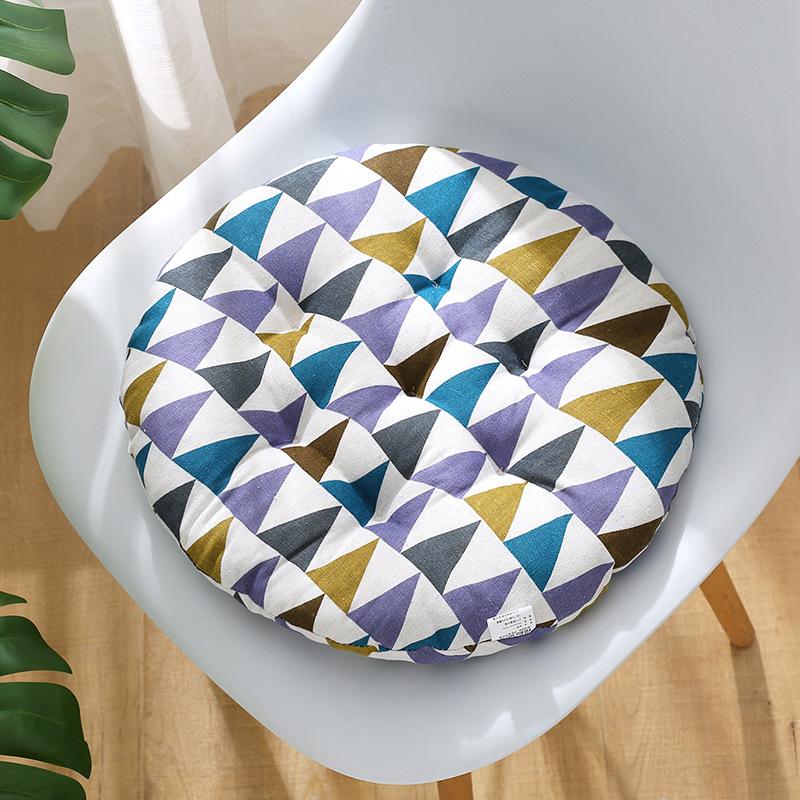 Round Cushion Office Chair Cushion Tatami Meditation Cushion Sofa Throw Pillows Yoga Floor Mat 30/40/45CM Seat Cushion