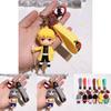 Entzückender Demon Slayer Schlüsselanhänger Anime Charakter Taschenanhänger Kunststoff Langlebig Geschenk