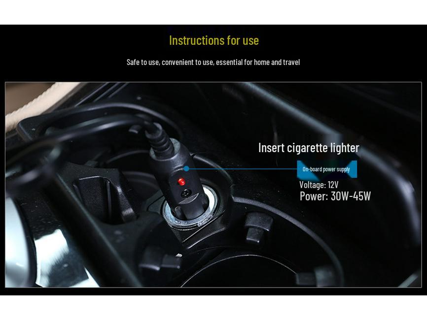 Adjustable Heated Car Seat Cushion - Wave Design