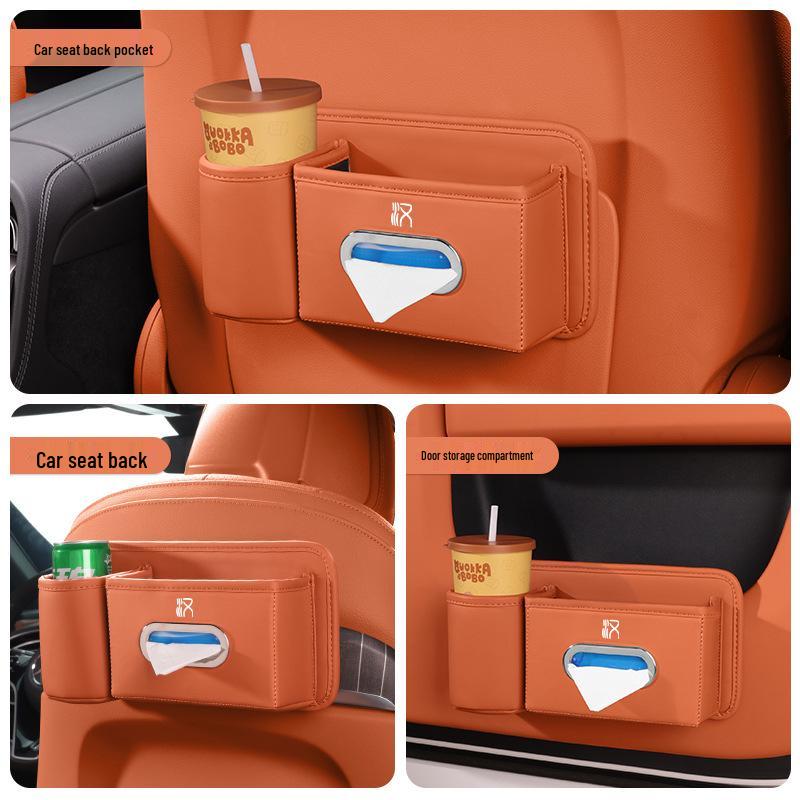 BYD Han EV Multi-Functional Car Seat Back Cup and Tissue Holder