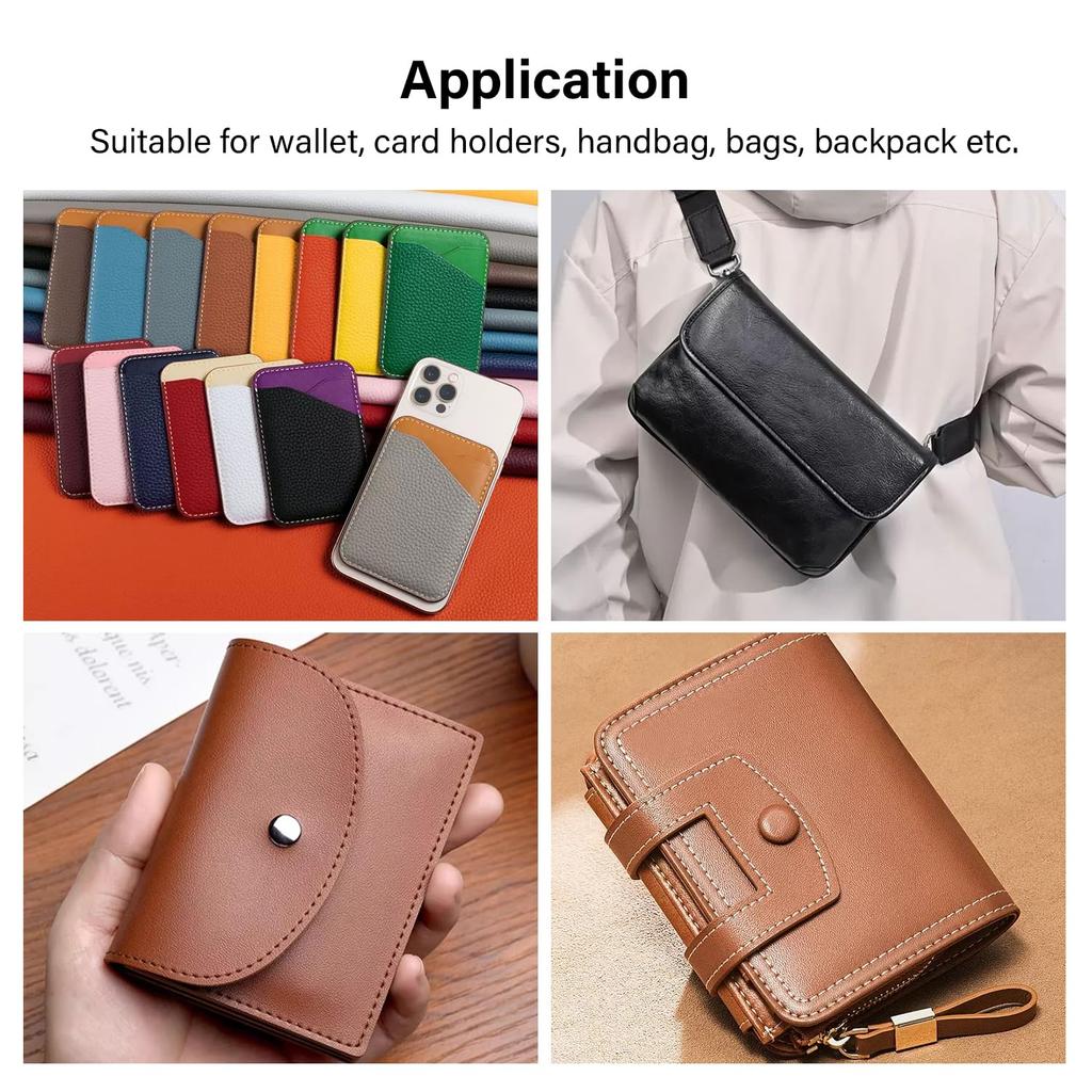 WUTA Set Semicircular Hole Leather Craft End Steel Belt Shape Hole Leather Craft DIY Hole Punch 11-Piece Punch, Punch, Half-Moon Punch, Tool,