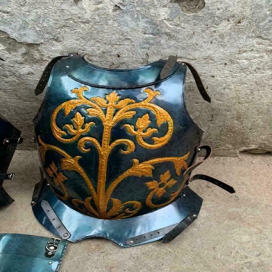 Roman Viking Leather Breastplate Medieval Knight Ottoman Armor Costume