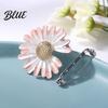 Scarf Fastener Button Large Chrysanthemum Alloy Silk Anti-rust Accessory Buckle